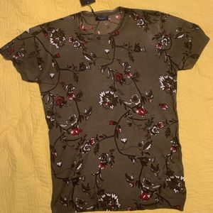 Zara Men’s Cotton Blend Knit Shirt